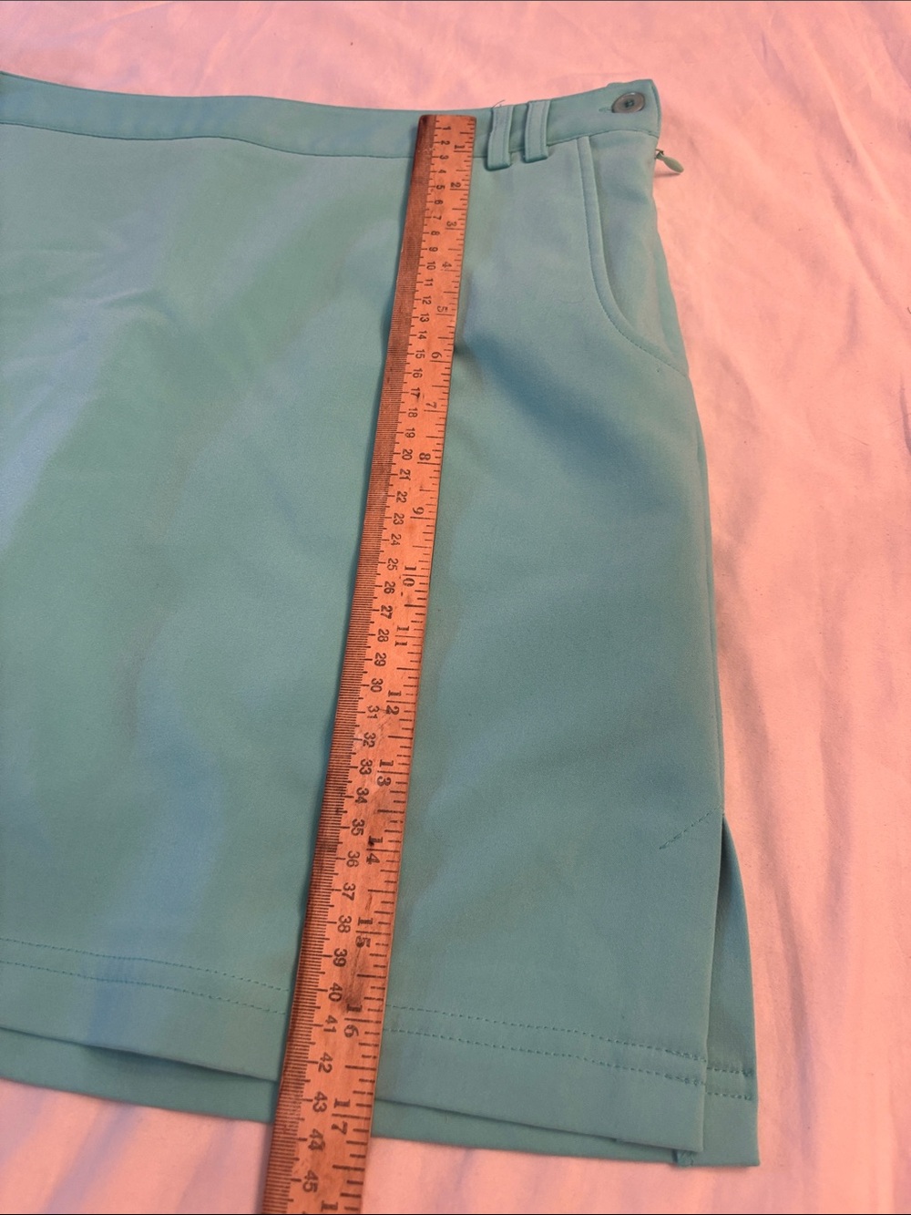 Sport Haley Skort vibrant Aqua/teal with Stretch Golf Skort, SZ 10 EUC - Picture 10 of 10
